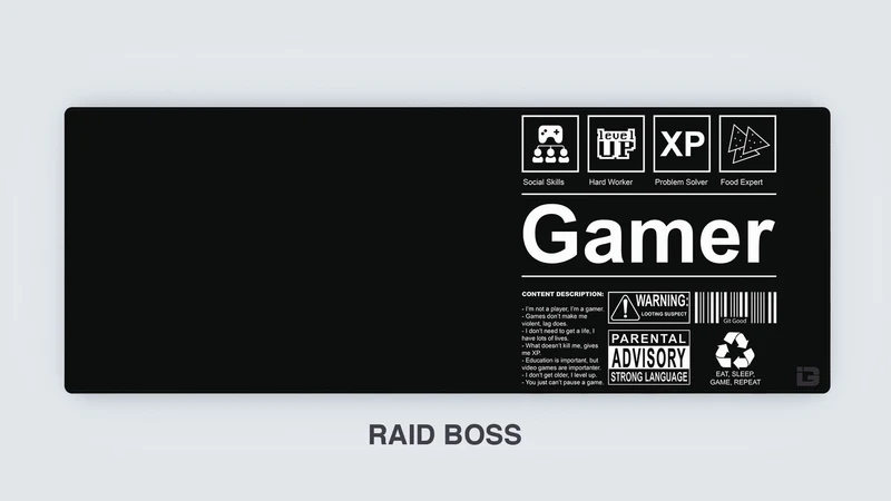 Gamer-Label