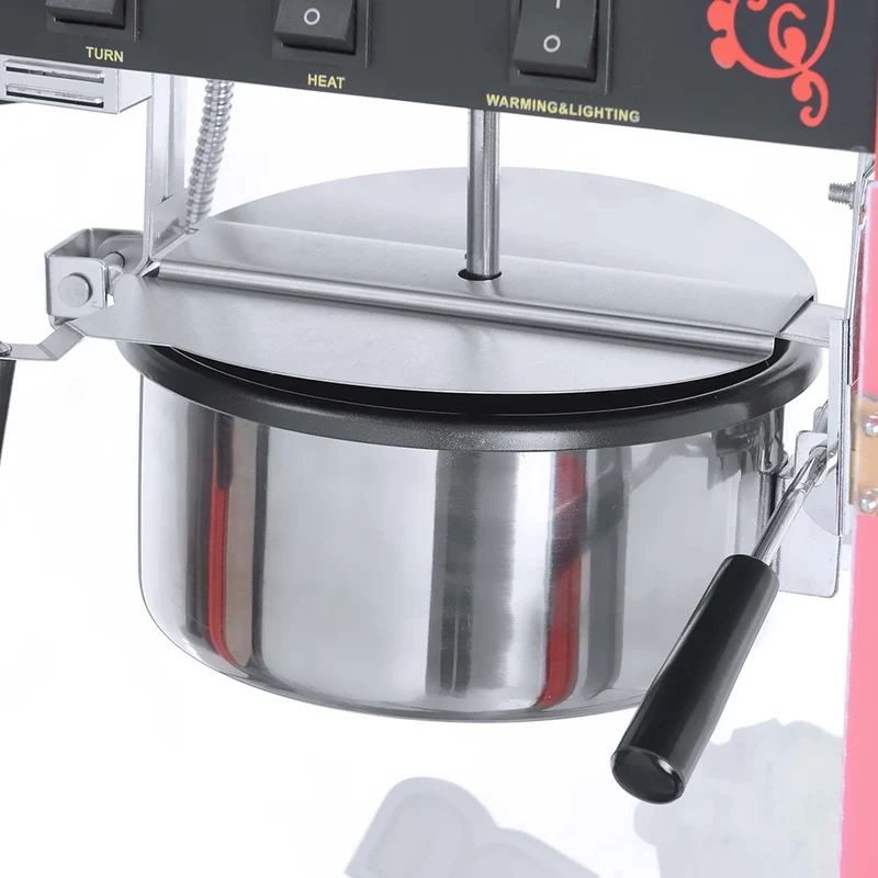 Commercial Popcorn Machine Electric Popcorn Vending Machine Automatic Theater Style Popcorn Making Machine