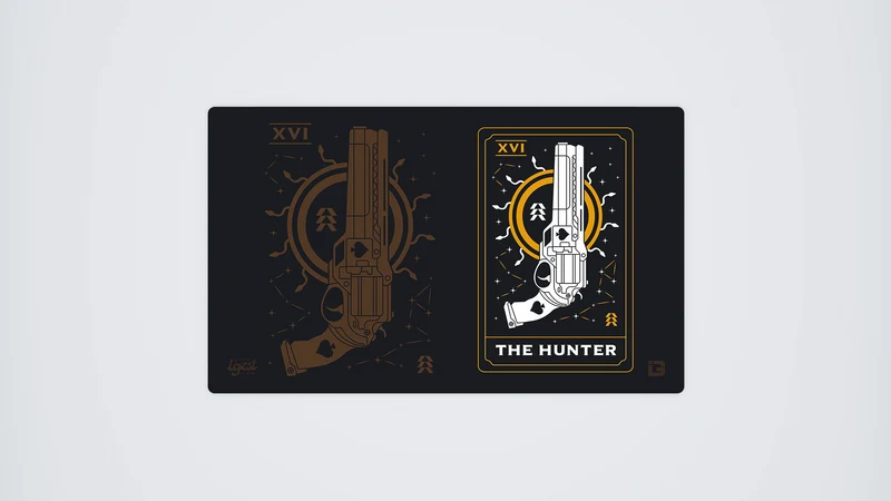 Die Jäger-Tarotkarte