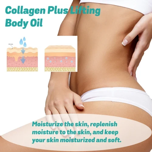 OUHOE Collagen Smooth Skin Lines Hydrating Moisturizing Body Oil