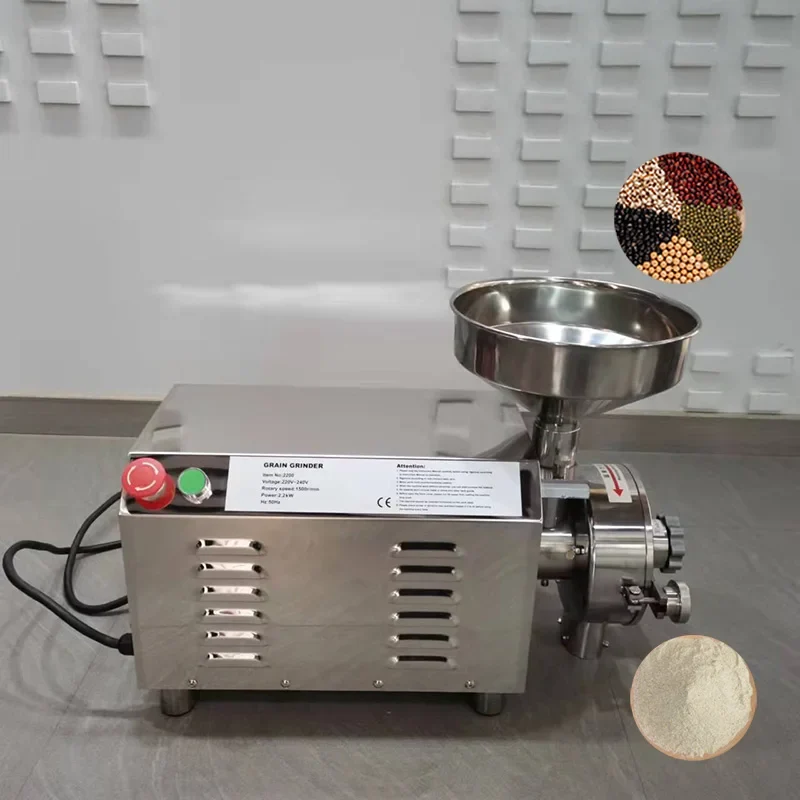 Coffee Bean Grinder Machine Peanut Flour Grinding Milling Machine