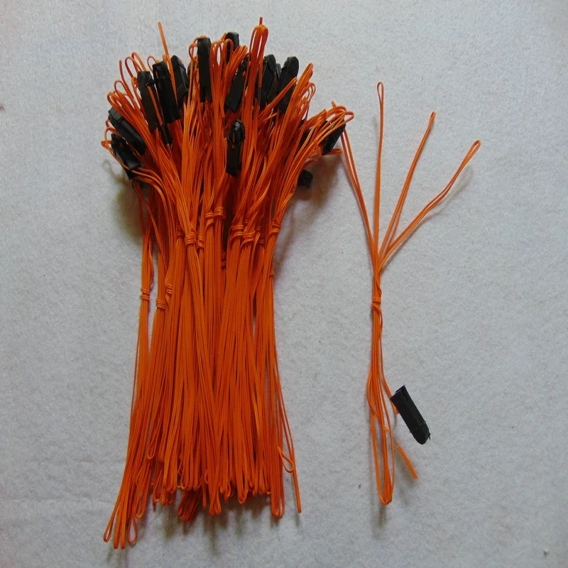 2m 20pcs Wire Yellow Line Cold Fire Happiness Firing Systems 2025 New Product 200CM Length Talon Fireworks Igniter