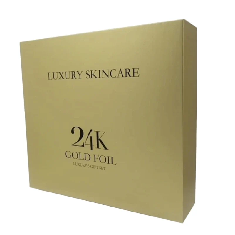 MRUIS 24k Gold Collagen Cream Peptide Snail Brighten Whitening Skin and Fight Against Aging Serum Lotion Facial Care Luxury Set