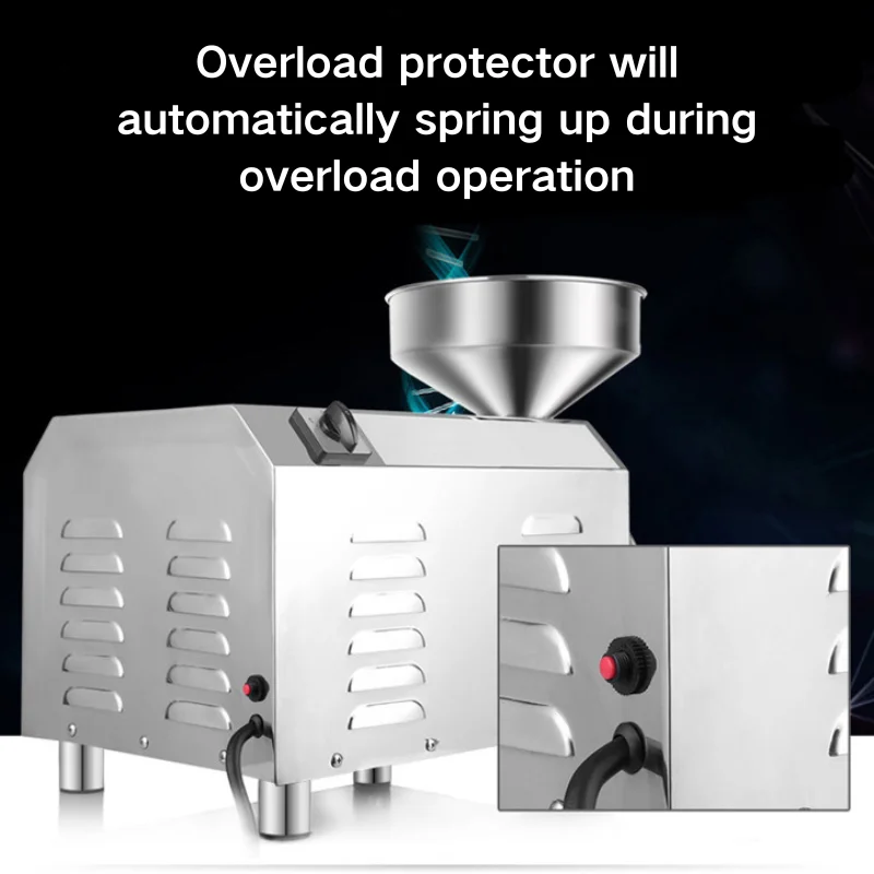 Household Commercial Grinding Machine Stainless Steel Multifunctional Grinding Machine Factory Supply Flour Mill