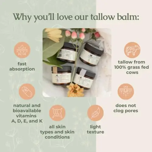 Han Linger Private Label Deeply Hydrates Nourishing Anti Wrinkle Beef Tallow Moisturizing Balm Cream