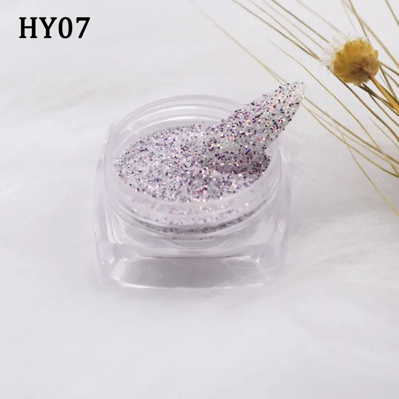 Prime Quality Wholesale PET Glitter Shapes Holographic or Iridescent Chunky Mixes Hexagon Glitter