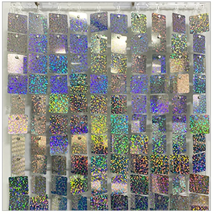 Birthday Backdrop Shimmer Sequin Backdrop Panels Shimmer Wall Red for Wedding Party Baby Shower Background Wall Decor