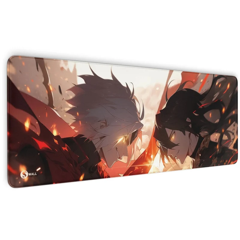 Gaming Mauspad XXL Anime Fight 90x40 | 80x30 | 45x40 cm PREMIUM-DICKE 4 MM