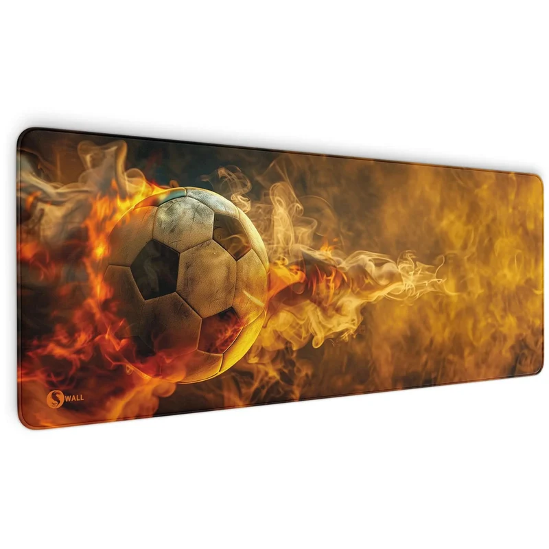 Gaming Mauspad XXL Fussball Hot 90x40 | 80x30 | 45x40 cm PREMIUM-DICKE 4 MM