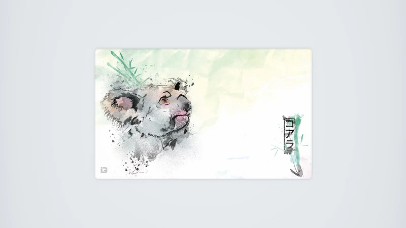 Aquarell-Koala