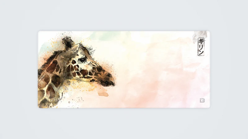 Aquarell-Giraffe