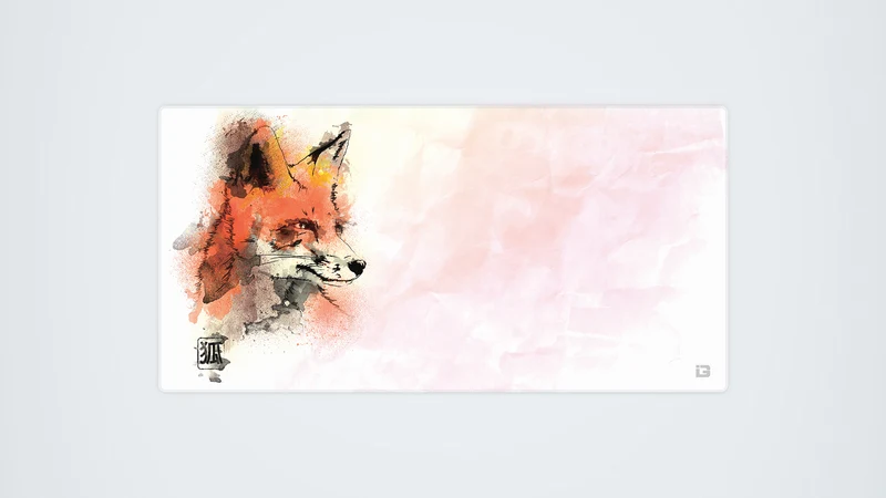 Aquarellfuchs