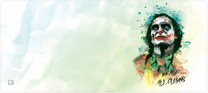 Aquarell-Clown