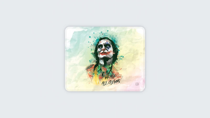 Aquarell-Clown