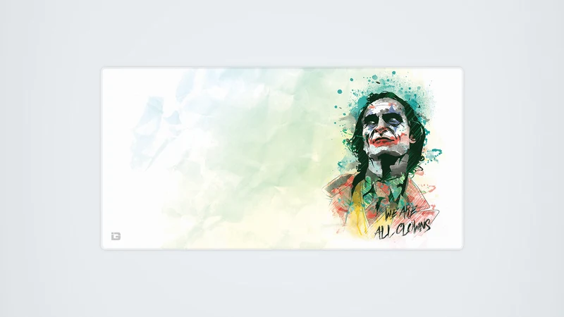 Aquarell-Clown