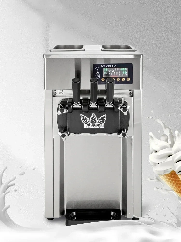 Czech Warehouse Ready Stock New Arrival VEVOR Soft Ice Cream Machine Commercial Countertop Soft Ice Cream Maker