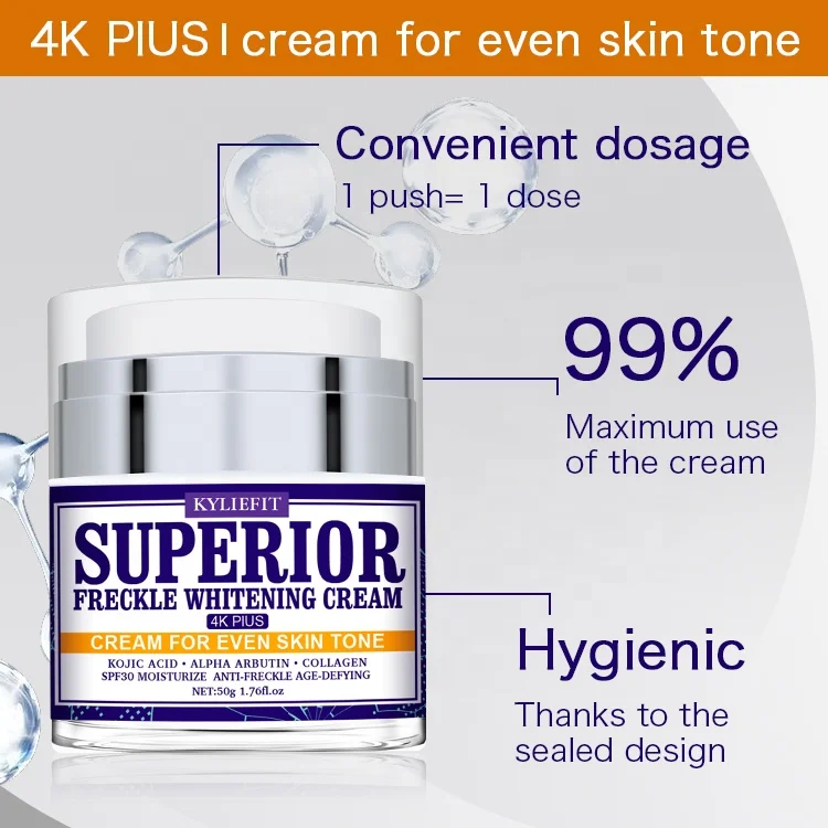 Own Brand Vitamin C Anti-aging and Wrinkles Anti Freckle Black Spots Whitening Face Cream in Saudi Arabia