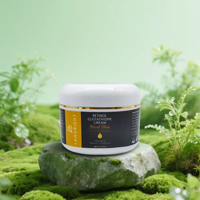 OEM Wholesale Korean Luxury Skincare Products Organic Retinol Skin-Nourishing Dark Spot Correction Glutathione Cream