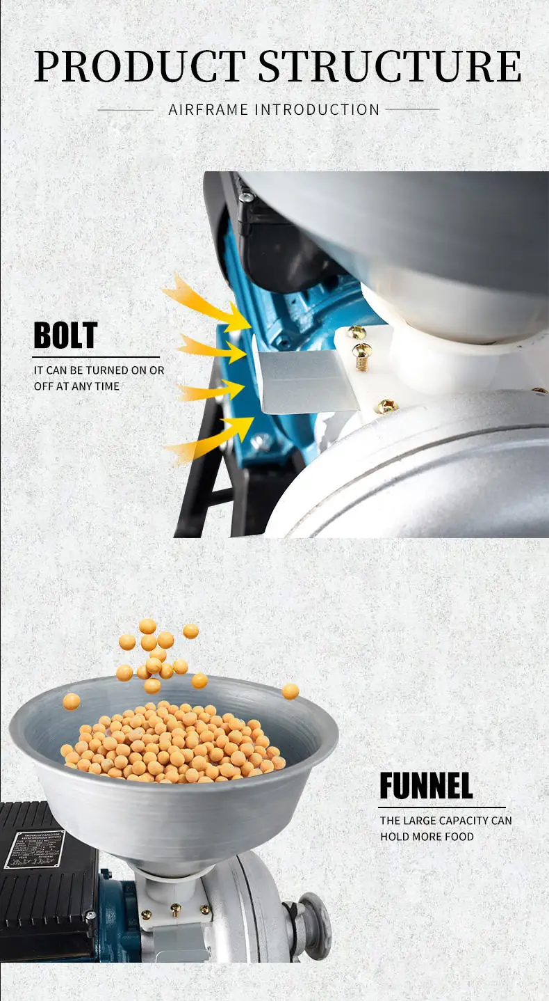 Commercial High Quality Stainless Steel Electric Tahini Grinder/Peanut Butter Pulping Machine