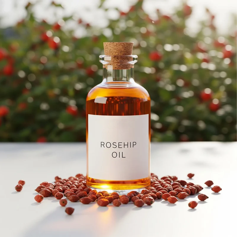 100% Pure Rosehip Seed Oil Cold Pressed Natural Skin Care Carrier Oil For Face Hair Body Wholesale Bulk Supply