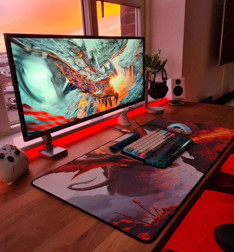 Beautiful Serpent In The Woods Mouse Pad
