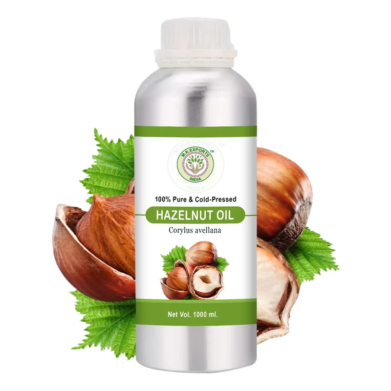 Hazelnut Oil Wholesale Bulk Supply Cold Pressed Natural Carrier Oil for Soap Making Cosmetics and Personal Care