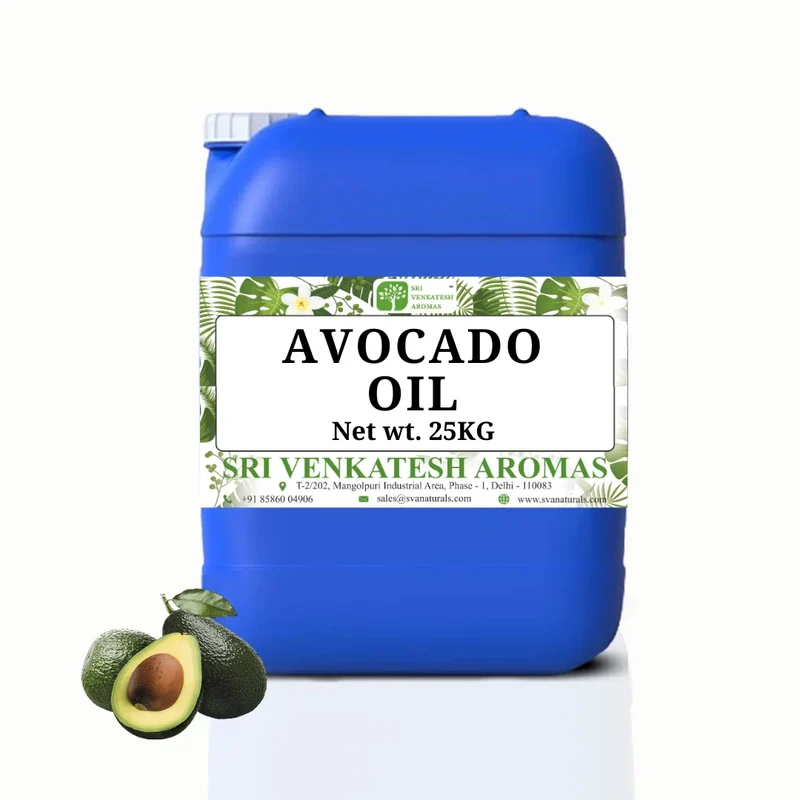 Wholesale Cold-Pressed Avocado Oil 100% Natural Plant-Based Extract Direct from Manufacturers India | 5 kg Pack