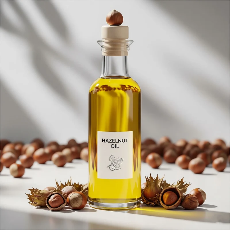 100% Pure Cold Pressed Hazelnut Oil for Skin Hair Massage Aromatherapy Natural Cosmetic Grade Bulk Supply