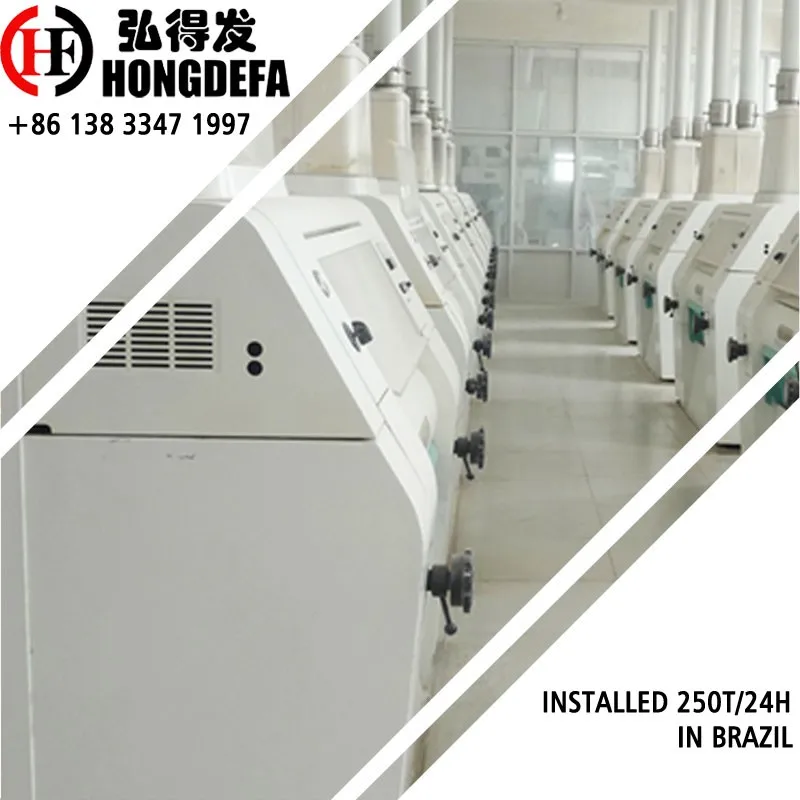 Corn Flour Mill High Quality Maize Flour Milling Machine to Make Super White Maize