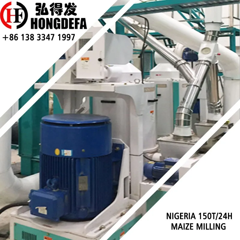 Corn Flour Mill High Quality Maize Flour Milling Machine to Make Super White Maize
