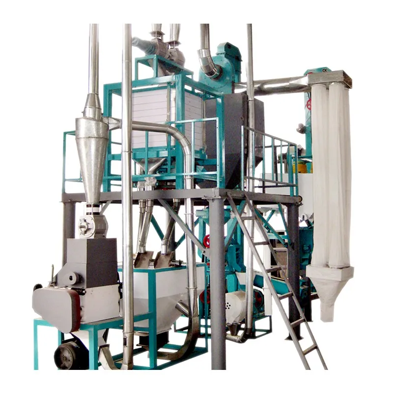Corn Flour Mill High Quality Maize Flour Milling Machine to Make Super White Maize