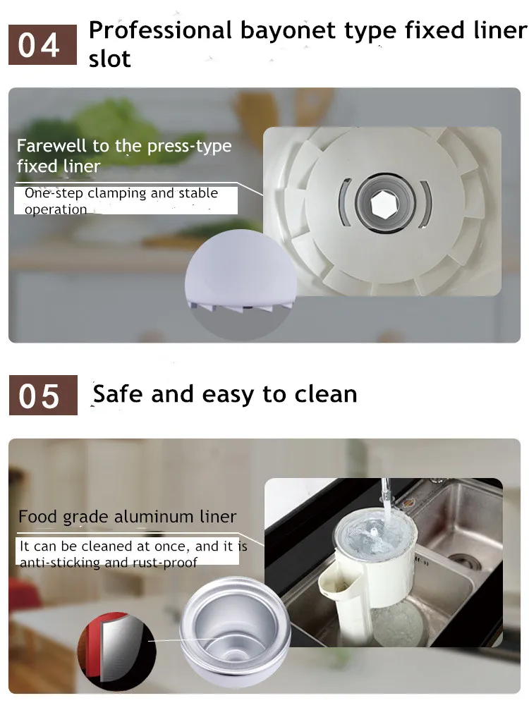 Automatic Bench Top Simple Operation Large Capacity Mini Soft Ice Cream Machine for Home DIY Ice Cream Machine Manual