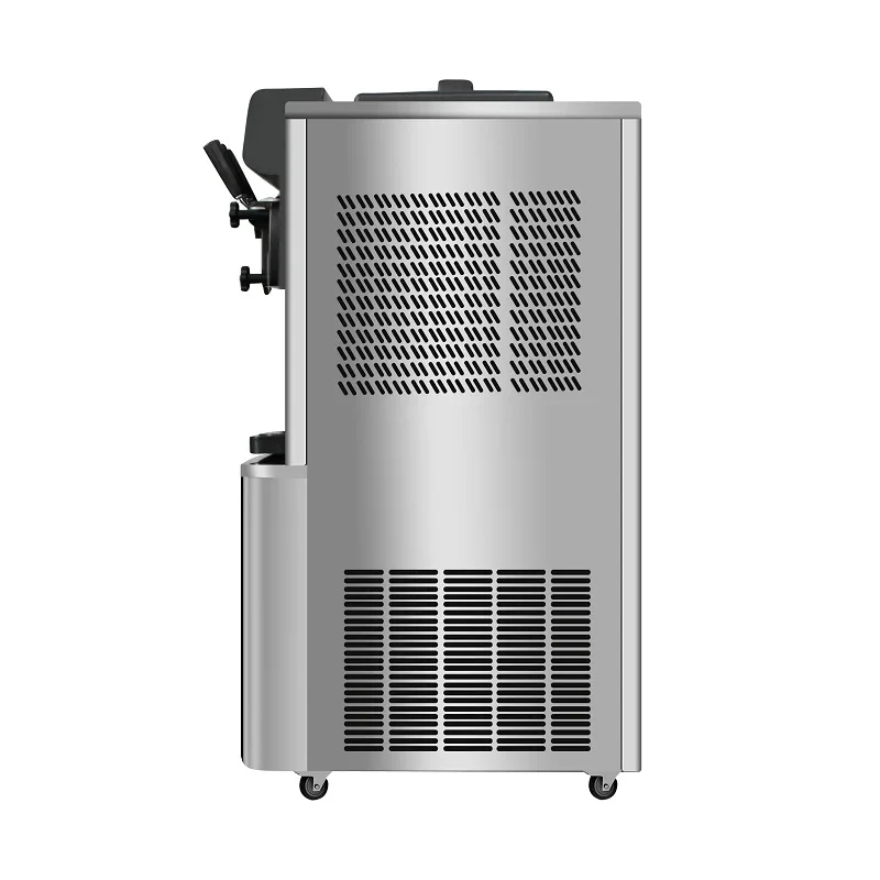30~40L 3 Flavor Commercial Stainless Steel American Soft Serve Ice Cream Machine with Milk & Water