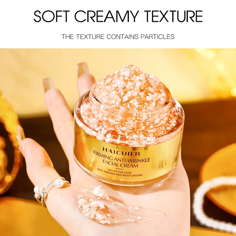 Private Label Natual Face Care Beauty Products 50g Firming Anti Wrinkle Best Face Cream & Lotion Face Care for Fair Skin