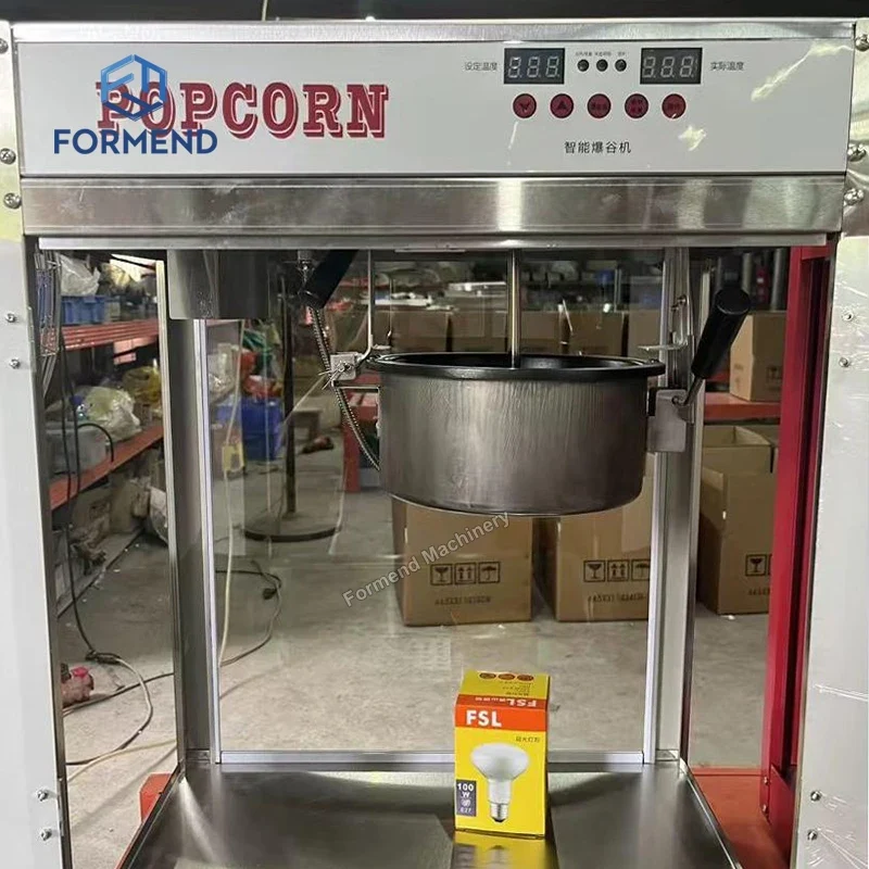 Home Use Popcorn Machine Family Size Popper Appliance for Cozy Movie Night