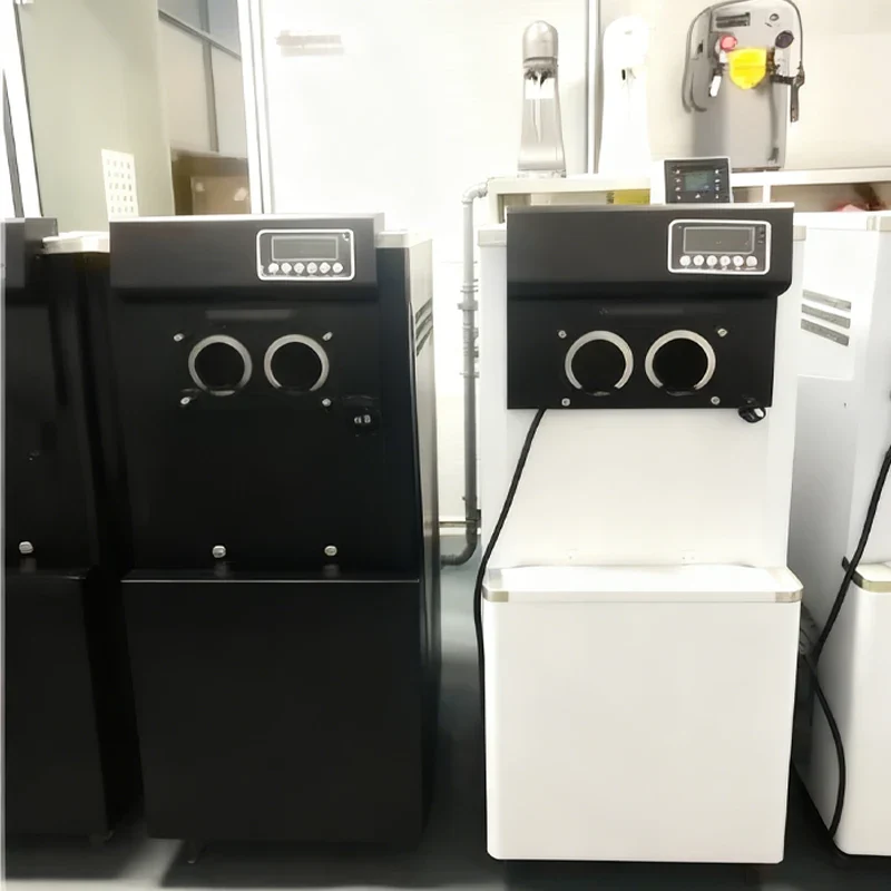 Cheap Ice Cream Maker Automatic 3 Flavors Soft Serve Ice Cream Making Commercial Ice Cream Machines for Business Icecream Truck