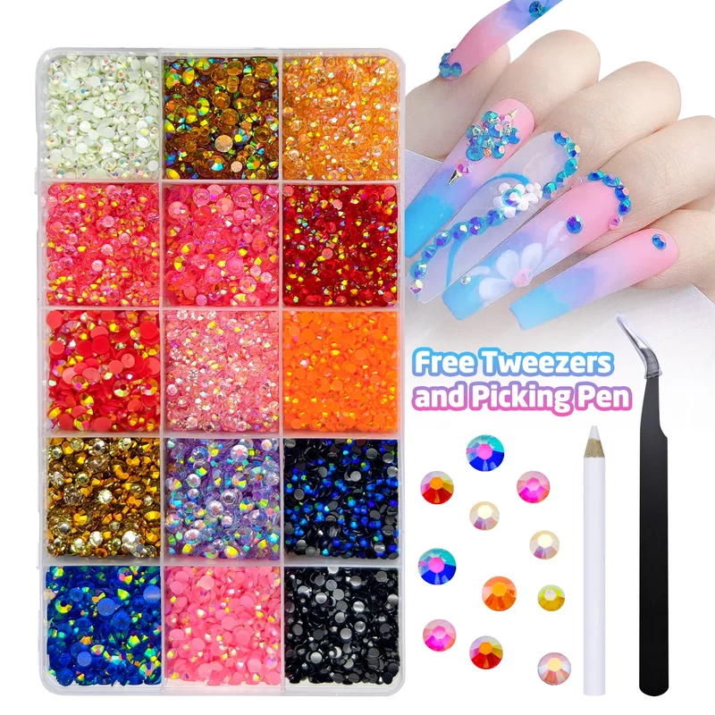 2 oz Hexagon Large Chunky Glitter Set Snowball Cosmetics Make up Nail Crafts Shaker Bottle Free Shipping US Stock