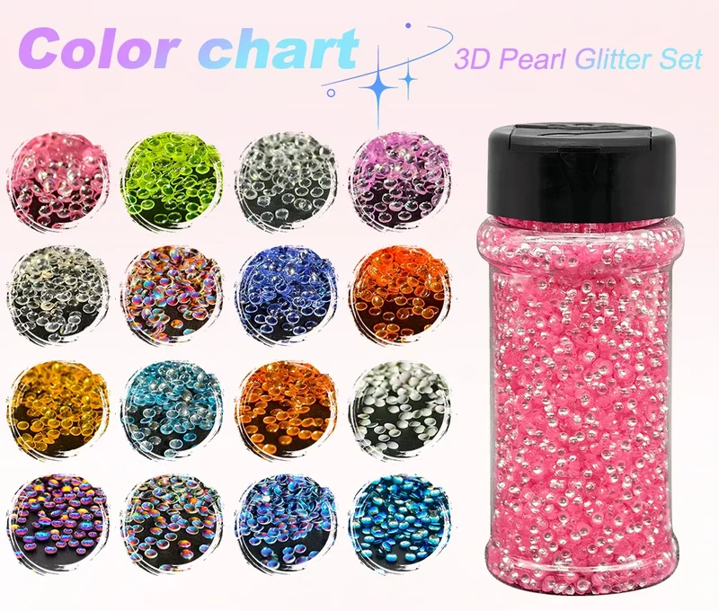 2 oz Hexagon Large Chunky Glitter Set Snowball Cosmetics Make up Nail Crafts Shaker Bottle Free Shipping US Stock