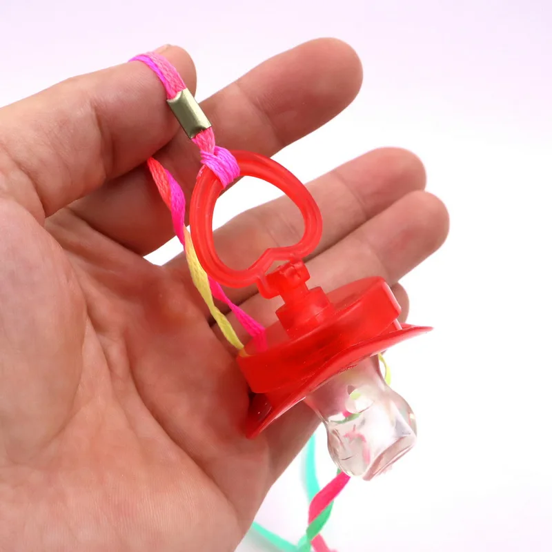 LED Glowing Pacifier for Parties for Diwali Ramadan Graduation Valentine's Day & Thanksgiving Celebrations