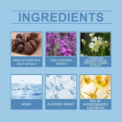 Roxelis Natural Light Fragrant Orchid Body Fragrance Fresh And