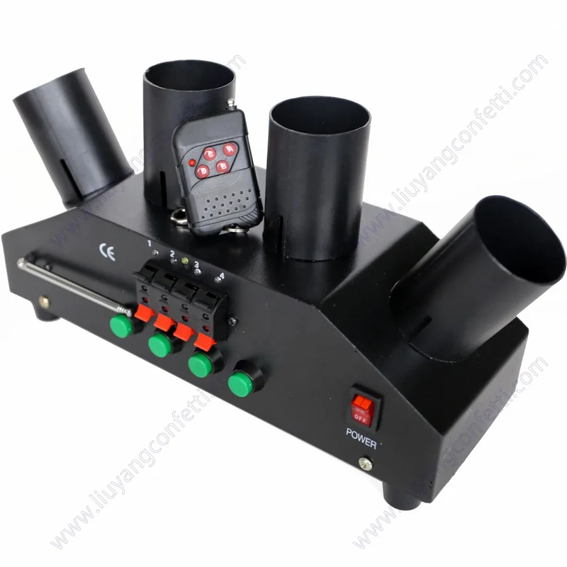 Pyro Receiver Cold Firework Firing System Stage Indoor Wedding Fountain Spark 4 Channel Cue Wireless Machine Remote Control