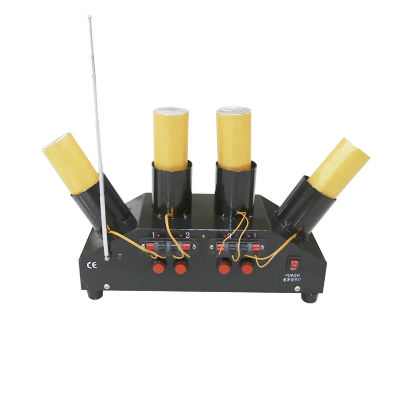 Pyro Receiver Cold Firework Firing System Stage Indoor Wedding Fountain Spark 4 Channel Cue Wireless Machine Remote Control