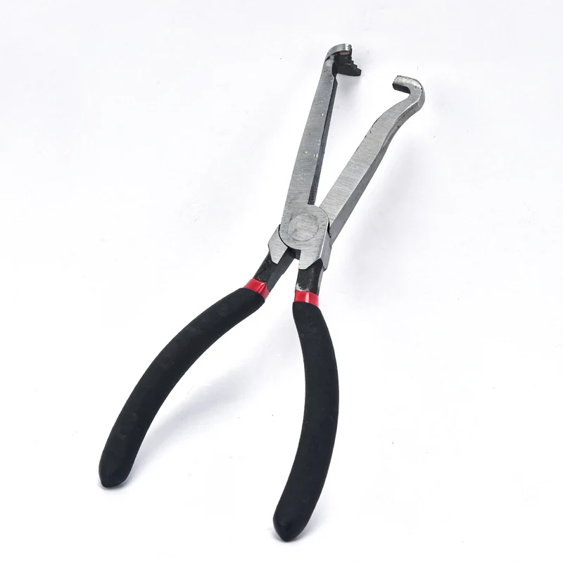 Red and black elbow 60 degree power-off pliers bolt pliers multi-purpose pliers car oil pipe separation harness pliers cross-border pliers