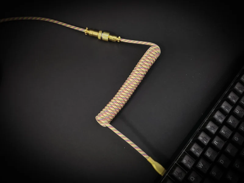 Candy Coiled Fliegerkabel