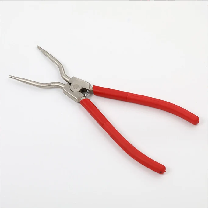 11 inch circlip pliers with plastic red handle straight elbow hardware tool pliers Samsung LG washing machine removal tool