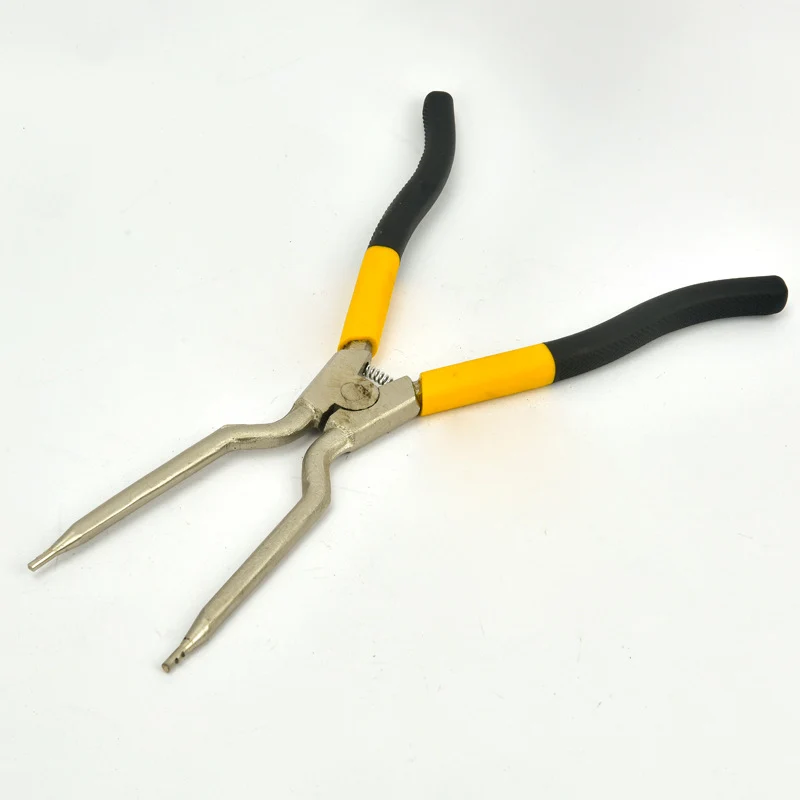 11 inch circlip pliers with plastic red handle straight elbow hardware tool pliers Samsung LG washing machine removal tool