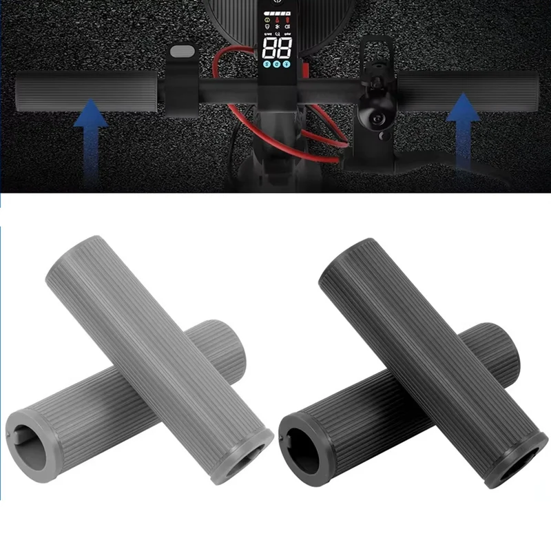 Suitable for Xiaomi 4 Lite/4 Pro Electric Scooter Handle Set Universal Rubber Grip Handle Glove Accessories