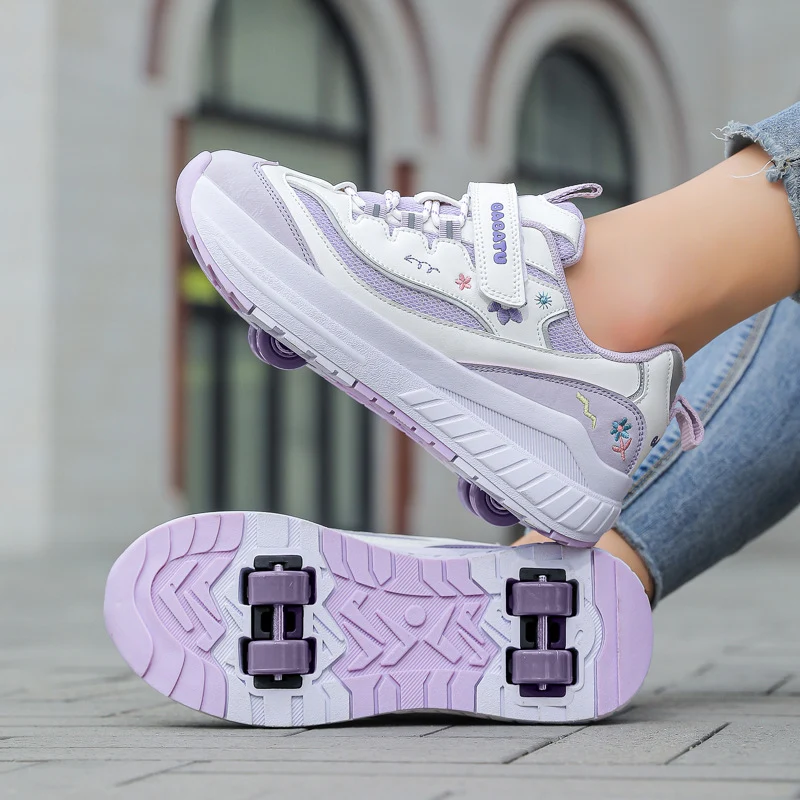 Girls' Roller Skates, Sports Shoes, New Kidsren's Walking Shoes, Medium and Large Kidsren's Dad's Shoes, Girls' Roller Skates, Running Shoes