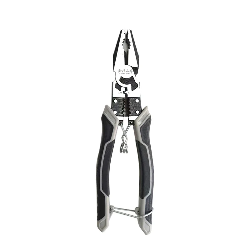 German-Style Multi-Functional Hand Pliers, Industrial-Grade Eccentric Wire Pliers, Needle-Nose Pliers, Diagonal Nose Pliers, Electrician's Special Pliers for Wire Stripping