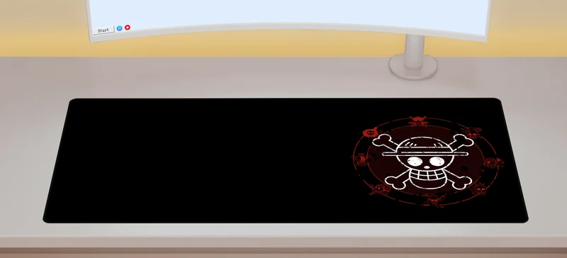 Strohhut Jolly Roger